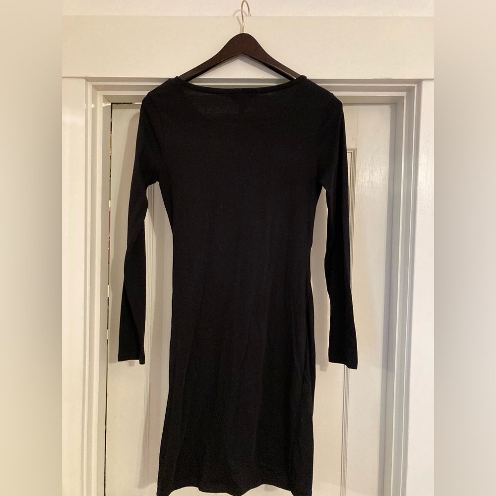 Leith Black Long Sleeve Dress - Picture 3 of 3